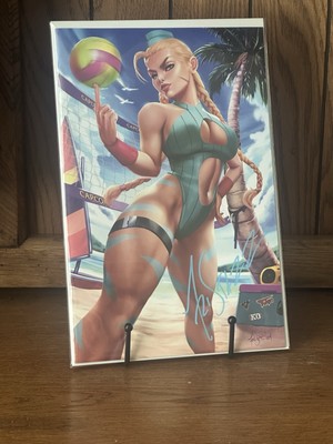STREET FIGHTER SWIMSUIT SPECIAL 2024 TRISTARR CAMMY KILLER BEE VAR SIGNED COA