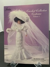 Lot of 67 Paradise Publications Crochet Collector Costume Fashion Doll Patterns