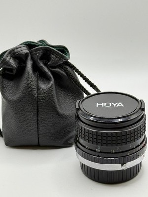 Hoya HMC Wide Auto f=28mm Objektiv f/2.8 mit Rear & Front Caps OM Fit *siehe Hinweise