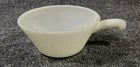 Vintage Anchor Hocking Fire King White Milk Glass Soup Bowl 5" with Handle Soup