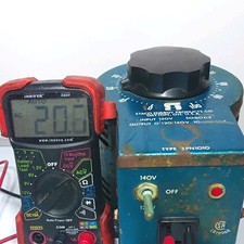Staco Energy Products 3PN1010 Variable Autotransformer 0-120/140V-Tested Working