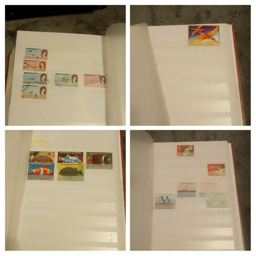 Stock Book 64 Page One 53 Pages Of Equatorial Guinea Stamps Etc Good Condition - Picture 18 of 19
