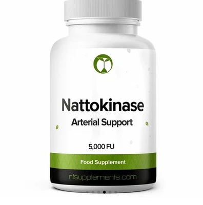 Nattokinase Capsules | Made In The UK & 3rd Party Tested