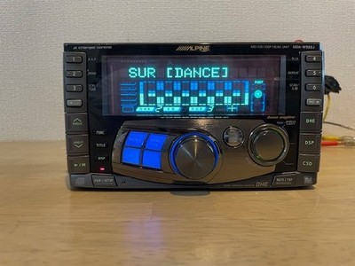 ALPINE MDA-W933J 2Din Car Audio CD MD Player Added Bluetooth
