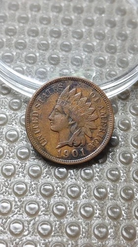 1901 Indian Head Cent Penny XF                                              Y972