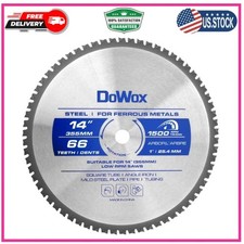 14-Inch Metal Cutting Saw Blade, 66-Tooth, for Evolution 14 Inch Chop Saw and...