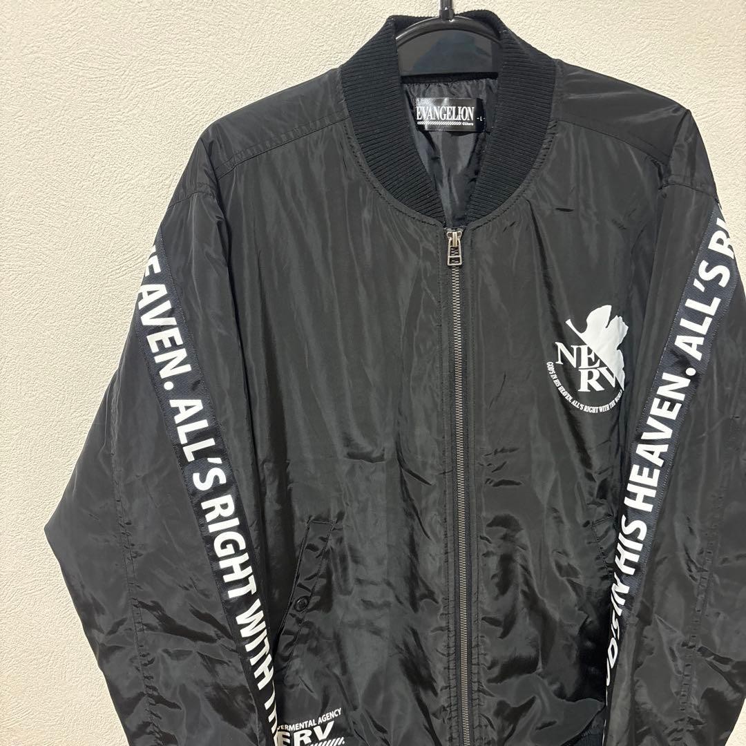 Evangelion Ma-1 Jacket Black L | eBay