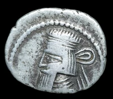 Greek Coins Kings of Parthia, Artabanos IV AR Drachm. Ekbatana, circa AD 10-38.
