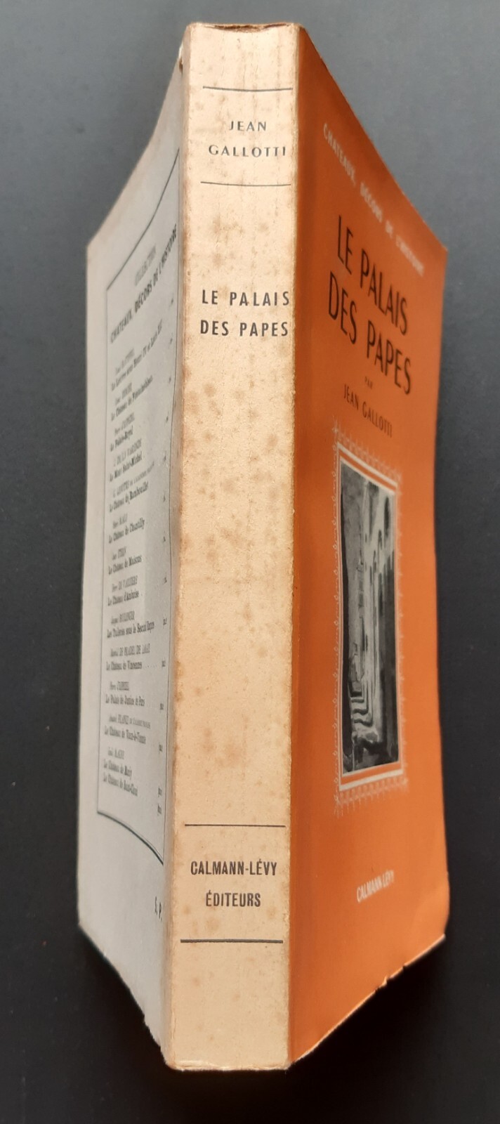 Postage Augagneur Dedication Jean Gallotti The Palace Of Popes 1949 Calmann -