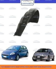 FIAT GRANDE PUNTO FRONT WHEELARCH LINER INNER WING SPLASHGUARD LEFT 2006 - 2018