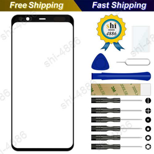 For Google Pixel 4 4XL 4a Front Screen Glass Lens Replacement + Tools - Picture 2 of 9