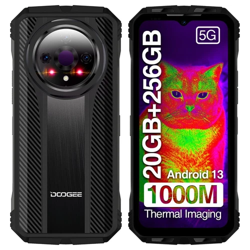 DOOGEE V31GT 6.58” 5G Rugged Smartphones 20GB+256GB 1440x1080 Thermal Imaging