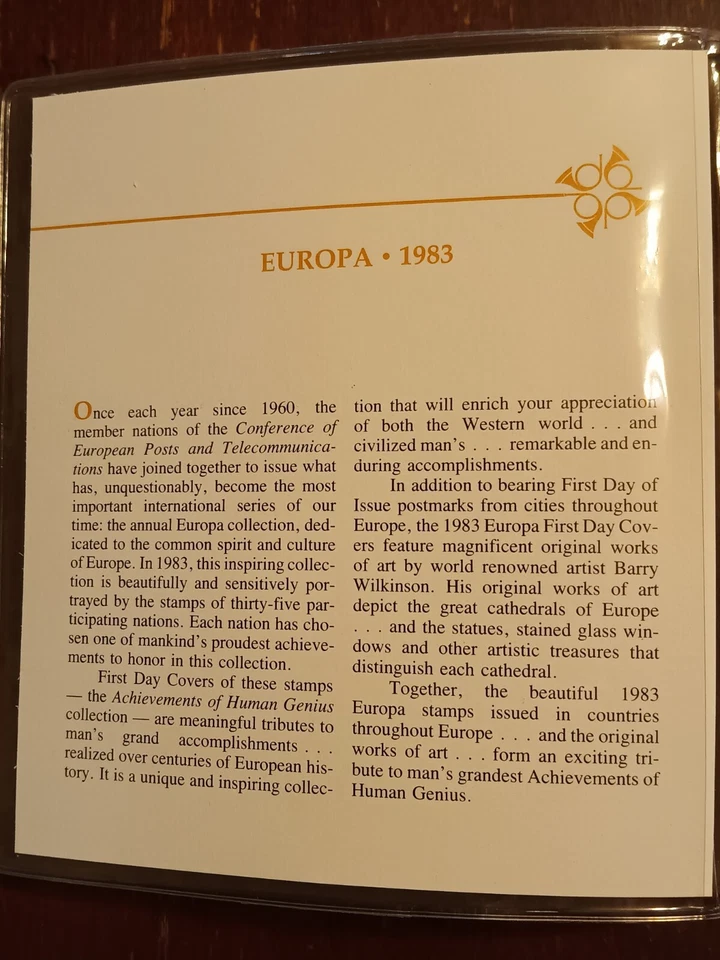 1983, Europa Achievements Of Human Genius FDC Collection 64 Beautiful Covers - Image 3 of 4
