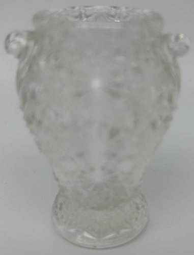 Daisy and Button Clear~Mini Vase~Smith Glass~Toothpick Holder~2.5" Tall - 第 1/5 張圖片