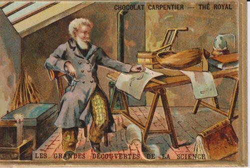 chromo carpentier / grandes découvertes science - Hélice , navigation - 第 1/2 張圖片