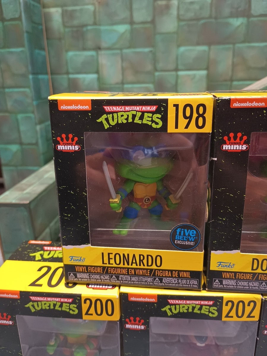 Funko Minis Teenage Mutant Ninja Turtles TMNT Five Below Exclusive