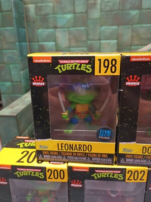 Funko Minis Teenage Mutant Ninja Turtles TMNT Five Below Exclusive