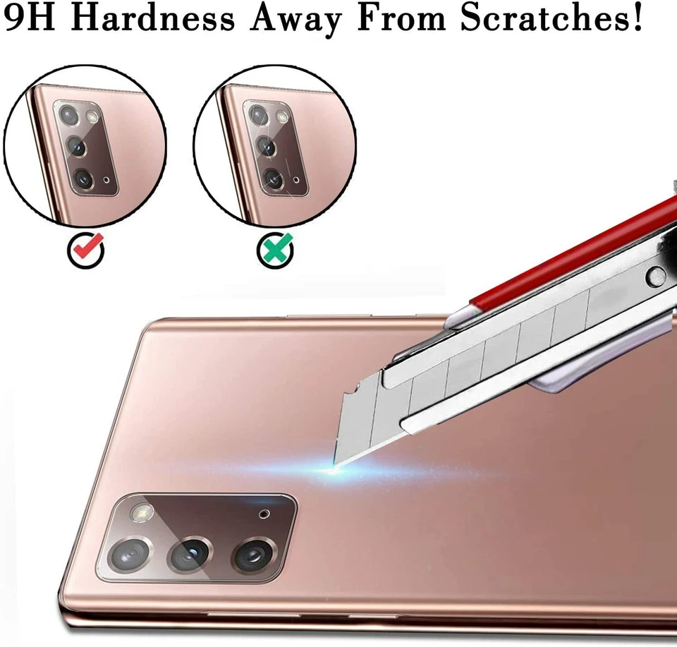 For Samsung Galaxy Note 20 Ultra / Note 20 Camera Lens Tempered Glass Protector - Image 4 of 4
