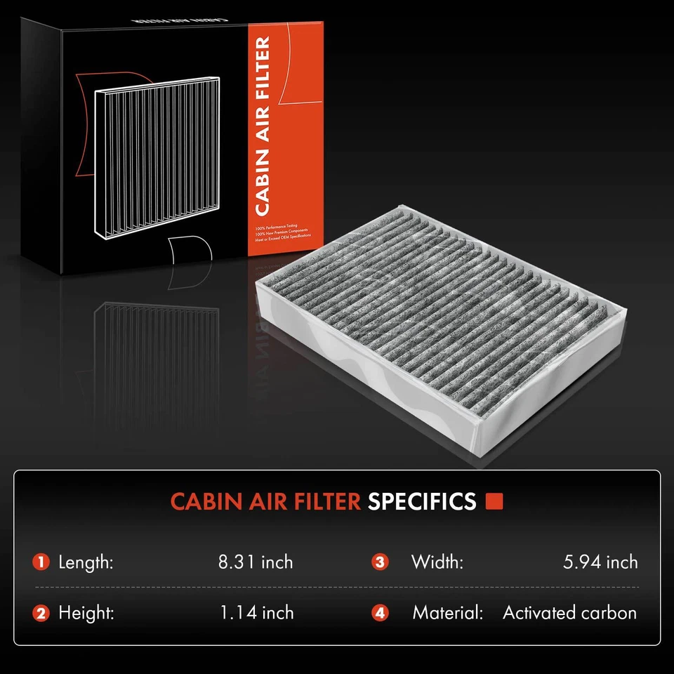 Filtro de aire de motor y cabina para Mercedes-Benz Metris 2016-2022 turboalimentado Foto 3 de 4