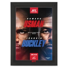 UFC Fight Night Usman vs Buckley Poster No Frame, Sport Poster, Home Decor