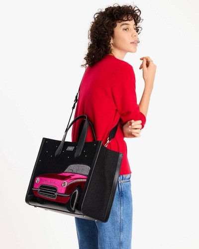 Neu mit Etikett Kate Spade KI427 Manhattan große Beuteltasche mit Autoverzierung - Bild 12 von 13