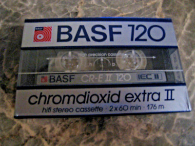 BASF CR-E II Chromdioxid extra II 120 MC Kassette Tape