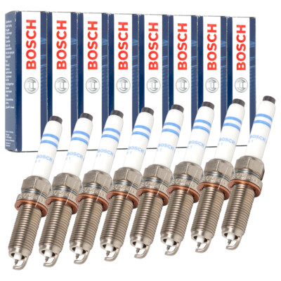 8x BOSCH 0241140537 VA6SIP80 Zündkerze für MERCEDES W205 W213 63AMG M176/177/178