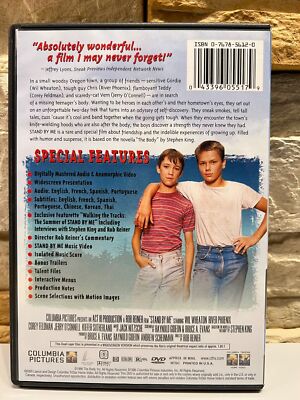 STAND BY ME: WIL WHEATON RIVER PHOENIX COREY FELDMAN JERRY O