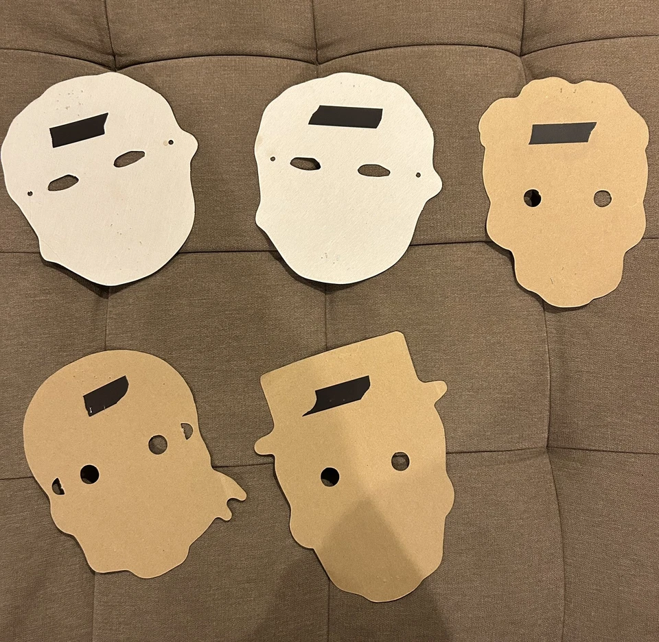 Day Of The Dead Paper Masks - Image 2 of 2