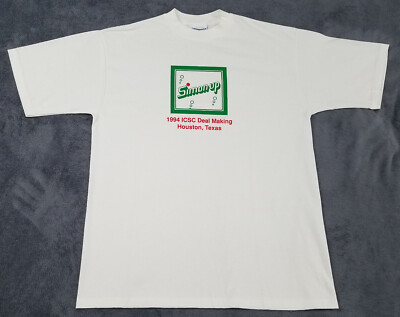 Vtg ICSC Deal Making Houston shirt XL International Council of Shopping Centers