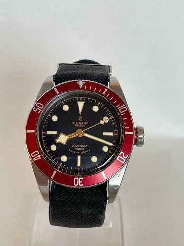 Tudor 7922R Black Bay Red Automatic with Smiley Face and Origi...