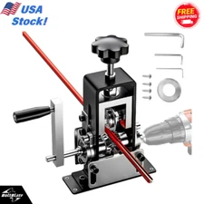 Versatile Wire Stripping Machine Drill & Hand Crank for Copper Wires 0.06-1 Inch
