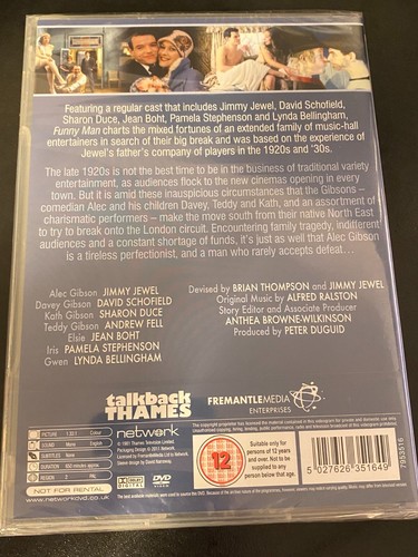 Funny Man - The Complete Series DVD NEW SEALED Jimmy Jewel, David Schofield - Foto 2 di 2