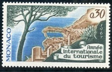 STAMP / TIMBRE DE MONACO N° 723 ** VUE DE MONACO