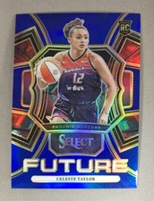 Celeste Taylor 2024 Panini Select Future Rookie Blue /49 PHOENIX MERCURY