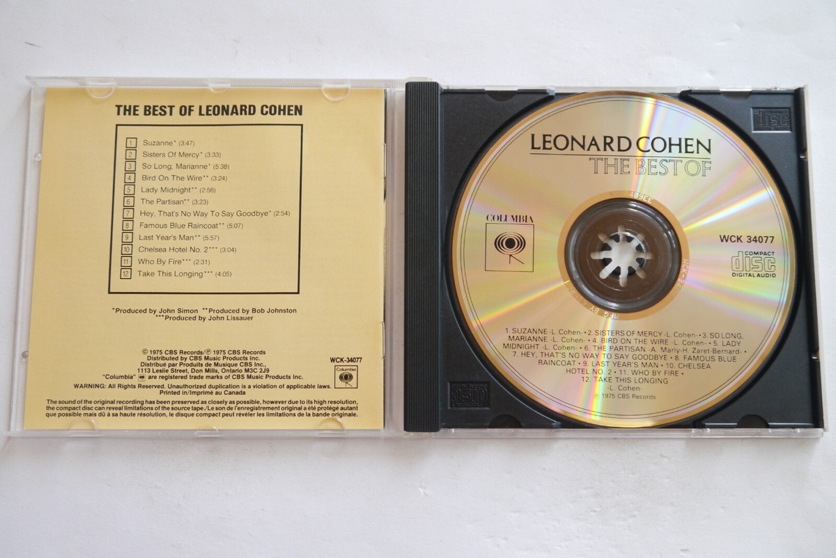 Leonard Cohen CD 11枚セット Leonard Cohen / The Complete Studio Albums / 11-CD Box Set