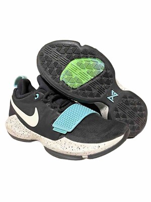 Nike PG Paul George 878627-002 Mens Black Light Aqua - Main Image