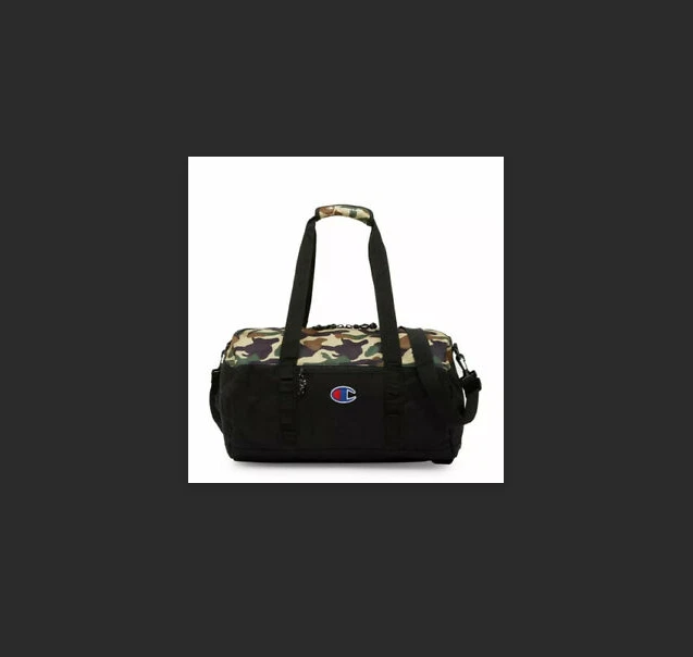 Champion Duffle Gym Bag Backpack Camo New With Tags Review