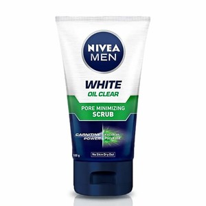nivea sparkling white scrub