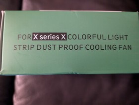 Powerful Cooling Fan for Xbox Series X - Colorful Light Strip - USB Ports