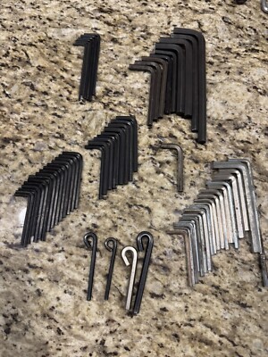LARGE LOT - Allen Wrench Many Sizes USED