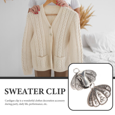 Esprit Gebreide pullover met viscose en effectgaren in zilver online