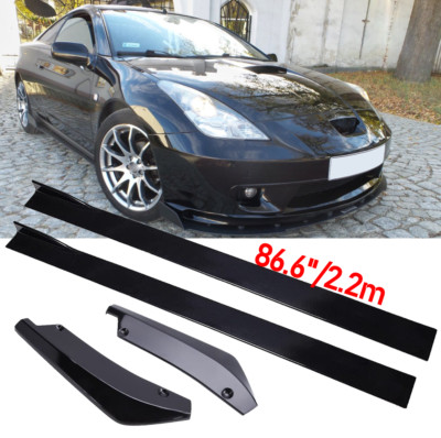 86.6'' Sideskirts Seitenschweller Flap Diffusor Heckspoiler für Toyota Celica T23