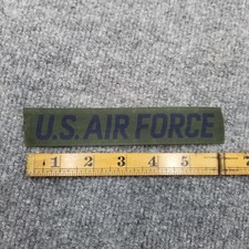 US Air Force Name Tape Strip Patch Subdued F6