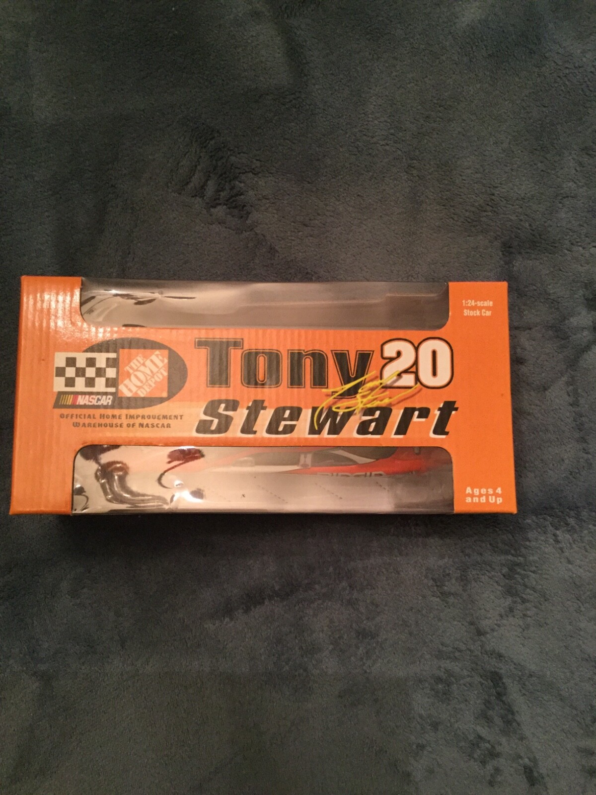 Home Depot Nascar Tony Stewart Racing Toy Car New in Box Limited