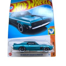 2024 Hot Wheels '69 Mercury Cougar Eliminator Teal #171/250 HTC59