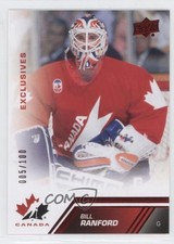 2013 Upper Deck Team Canada Exclusives 5/100 Bill Ranford #8 0c3
