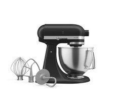Artisan Series 5 Quart Mixer con supporto inclinabile con punti di contatto premium - Nero opaco