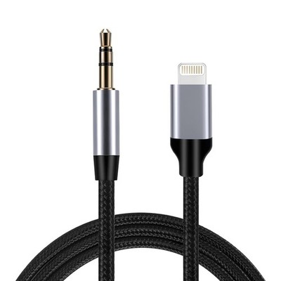 Lightning to 3.5mm Jack Aux Cable 1.5m Dac Stereo for iPhone 14/13/12/pad
