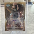2022-23 Bowman University Chrome - Chrome Prospect Autographs Zach Edey GOLD /50